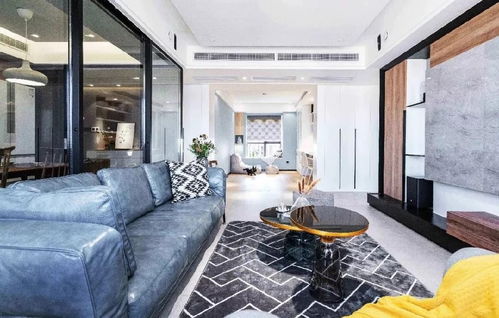 110㎡现代简约三居 小房子如何装出大气感